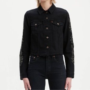 Levi’s fringe Jean jacket- Levi’s Premium
